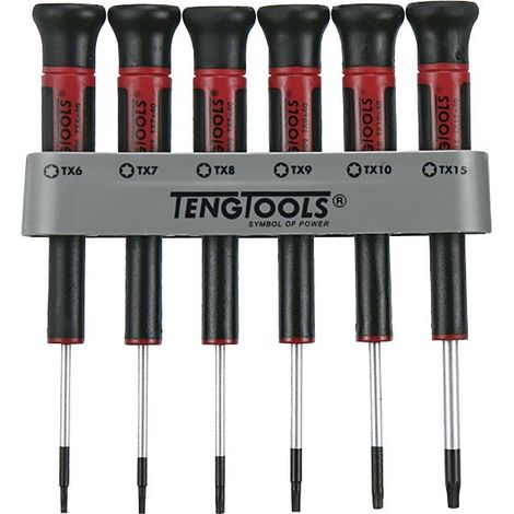 Mini jeu de tournevis MDM706TX, 6 pièces  Outils Teng (1/2)