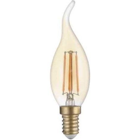 Ampoule E14 LED 4W Flamme Filament Dimmable C35 - SILUMEN (1/3)