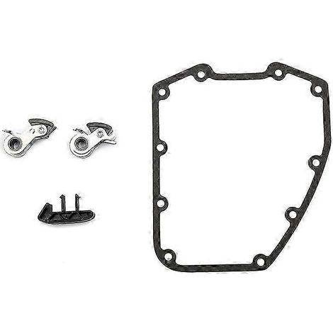Kit complet de tendeur de chaîne de distribution extérieur et intérieur pour moto Harley Twin Edition 0703, avec guide et joint de couvercle