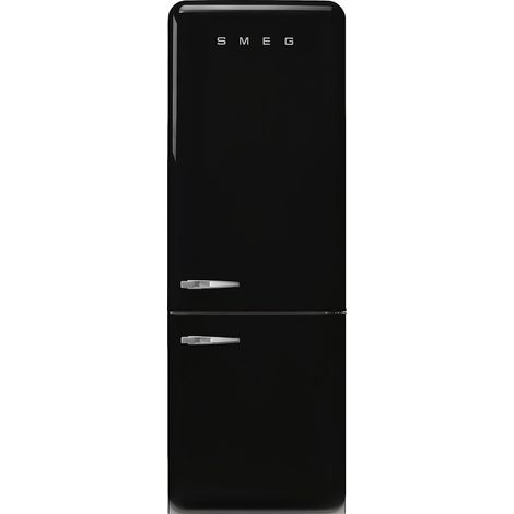 Smeg FAB38RBL6 frigorifero con congelatore Libera installazione 481 L Nero Made in Italy. Capacità netta totale: 481 L. Cerniera porta: Destra, Tipo di display: LED. Classe climatica: SN-T, Emissio... (1/4)