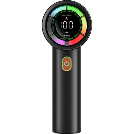 de turbo portable ventilateur poche Affichage LED réglable (1/5)
