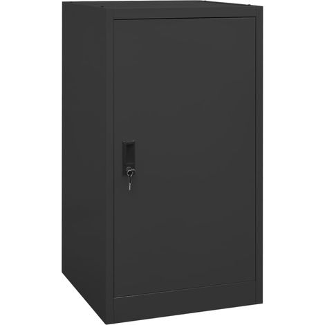 Armoire à selles Anthracite 53x53x105 Acier (1/5)