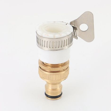 Raccord rapide pour tuyau d'irrigation en cuivre, raccord rapide pour robinet, connecteurs de fils pour l'intérieur et l'extérieur