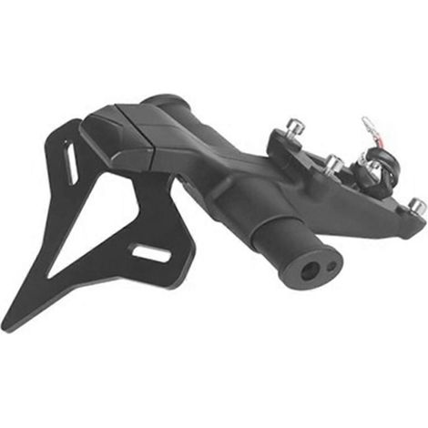 Kurze hintere Kennzeichenhalterung für Motorrad (1/5)