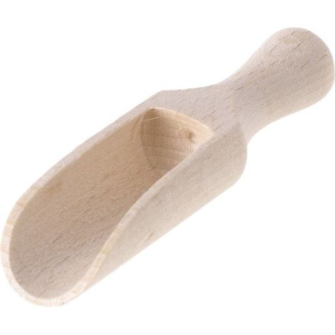Grande mestolo di faggio per spezie, tè, caffè, WoodenKitchen