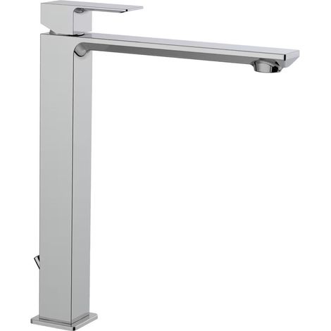 Miscelatore lavabo prolungato con scarico automatico 1"1/4G Paffoni serie Elle EL085HCR Cromato - Ottone (1/2)