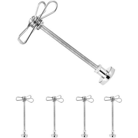 Support magnétique pour spirale anti-moustiques (4 pièces, 12 cm), clips magnétiques pour réfrigérateur, guirlandes lumineuses, accessoires de bureau-AquaForge (1/4)
