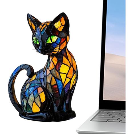 Tier-Tischlampe, Katzen-Tischlampe (1/5)