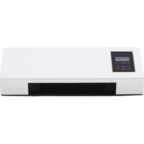 Climatiseur mural Mini AC Fan – Fonction chauffage, contrôle silencieux, télécommande – Pour maison et camping, prise UK 220V