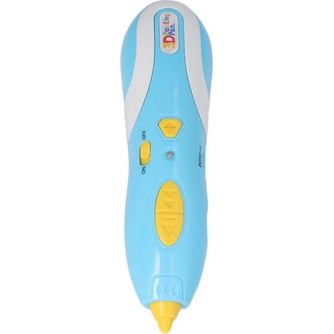 Stylo 3D pour enfants, impression basse température, sans fil, rechargeable, en plastique, pour dessiner et dessiner. 5 V CC, bleu.