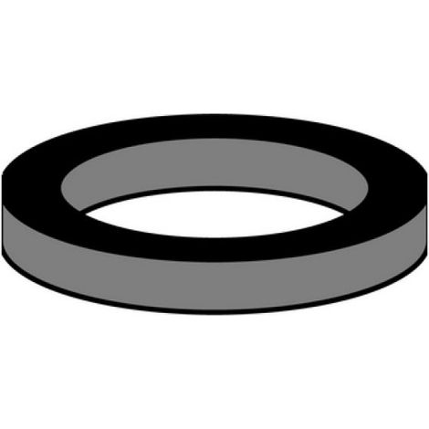 10 PZ GUARNIZIONI IN GOMMA PER CARTUCCIA INTERNA M22 - 16 x 20,8 x 1,5 mm