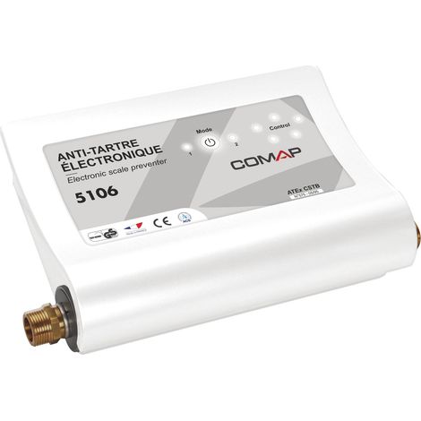 Comap – Antitartre électronique 5106 pour installations domestiques – Élimine le tartre – Technologie sans entretien – Q311002001