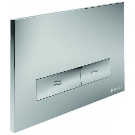 Plaque de commande WC Schell 031220699 CONCAVE