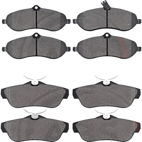 KIT PASTIGLIE FRENO ANTERIORI E POSTERIORI compatibile con BMW X4 (G02,F98) / PASTIGLIE FRENANTI AUTO OEM P06099,P06101 / SOSTITUZIONE DIRETTA / BASSA POLVERE / SILENZIOSO