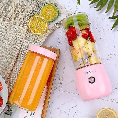 Mixeur portable de taille personnelle, mini mixeur rechargeable par USB pour préparer des smoothies et des milkshakes