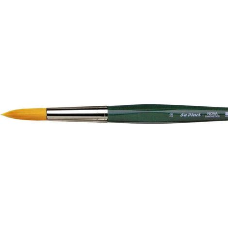 Pinceau rond pour aquarelle - Fibres synthétiques - Da Vinci - Cosmotop Nova - 18 - série 5570 (1/2)