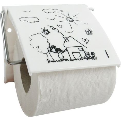 Porte rouleau papier wc Mural Jardin d'enfants MSV