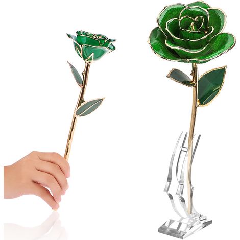 Exclusivité FBA Premium Or Rose Vert Feuille Vert (1/5)