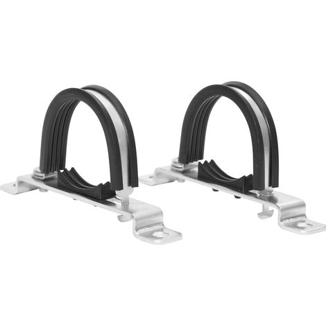 Floortec Wandhalter für Industrie- flächenheizungs-Edelstahlverteiler
