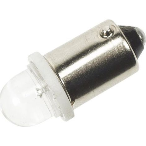 Auto-LED-Glühbirne 12V, 1 weiße LED (2 Stück/Blister) - 1500mcd