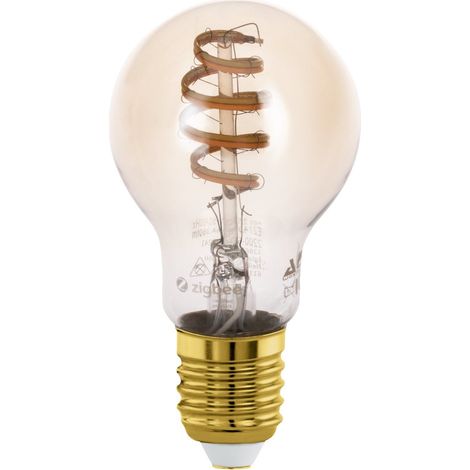 EGLO - E27 A60 spiral, amber - TW - Zigbee, Bluetooth
