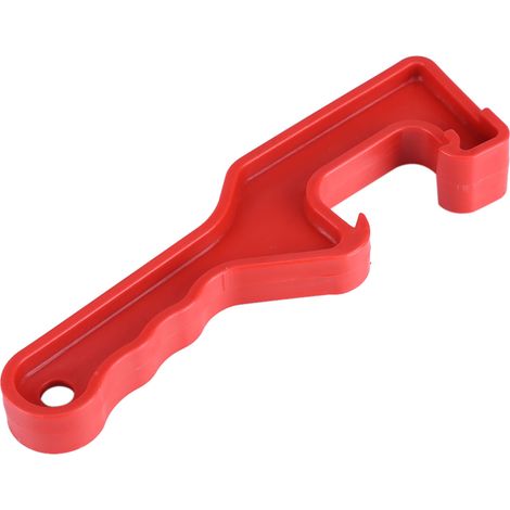 Ouvre-boîte de peinture en plastique, outil d'ouverture pour la maison, le bureau, le Garage, rouge (1/5)