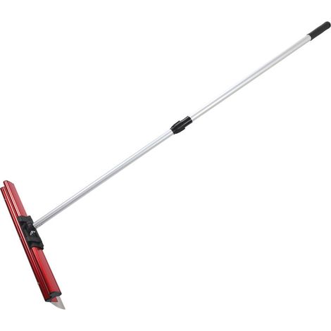 Jeffergarden,Ensemble d'outils pour cloisons sèches, jeu de lames d'écumage, aluminium et acier inoxydable avec poignée d'extension, boîte de rangement en plastique pour la Construction-DOU