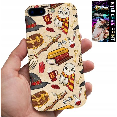 Custodia per iPhone (7 Plus) - custodia per gli appassionati di magia, maghi, bacchetta magica + vetro (1/5)