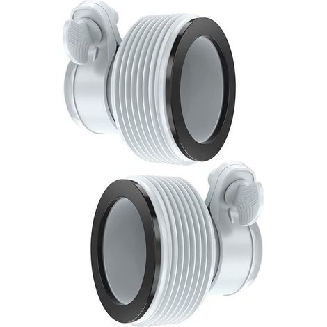 Accessoires pour piscine, Interface de pompe de filtration INTEX type B 1,25 à 1,5 pouce, 2 pièces (1/3)
