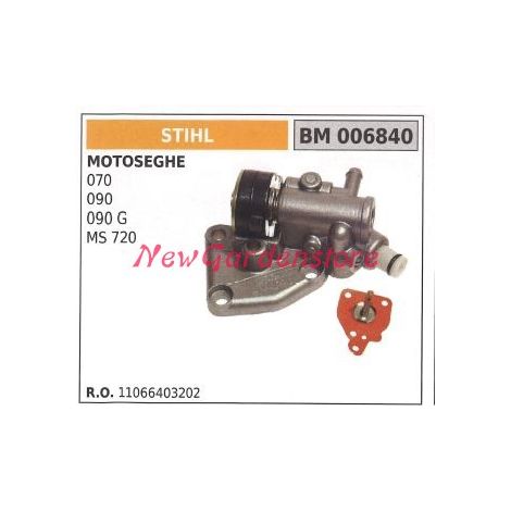 STIHL Motorölpumpe Kettensäge 070 090 090G MS 720 006840