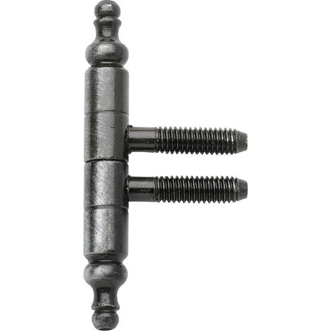 OTLAV Stil Einbohrband, Band-ø 11 mm, Zink schwarz gebürstet (1/3)
