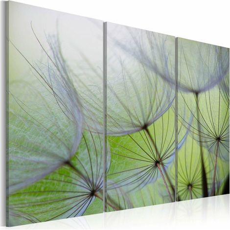 Tableau pissenlits sur le pré - 60 x 40 cm (1/3)