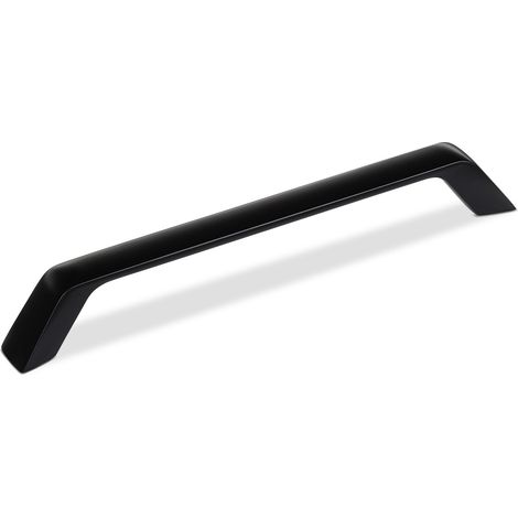 Möbelgriff Bügelgriff BLACKLINE II BA 160 mm schwarz matt inkl. Schrauben, 1 Stück (1/4)