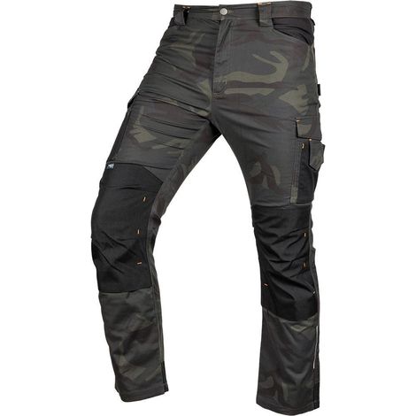 Pantalón de trabajo neo Mix&Match verde camuflaje XXXL