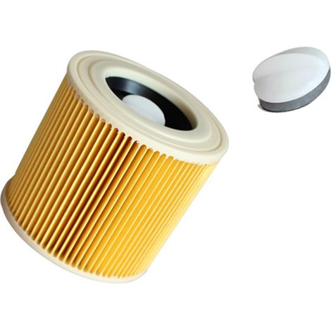 Cartouche Filtre - Pour Aspirateur WD2 WD3 WD3P MV3 - Compatible 6.414-552.0 6.414-772.0 6.414-547.0 - Lot de 1 (1/5)