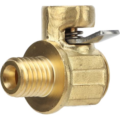 Valve de vidange d'huile moteur M12‑1,75, raccord rapide en laiton et acier inoxydable avec clip à levier pour voitures et camions légers (1/5)