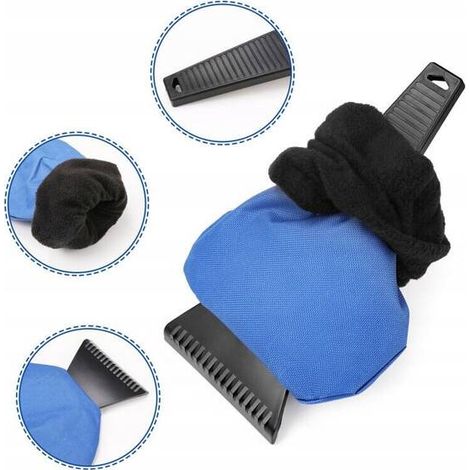 ECARLA Eiskratzer mit Handschuh Blau SKROB06N (1/4)