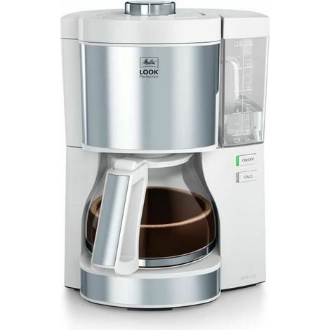 Cafetera de goteo Melitta Look V Perfection 1028-05 Depósito Extraíble Selector de Aroma 10 Tazas (1/5)