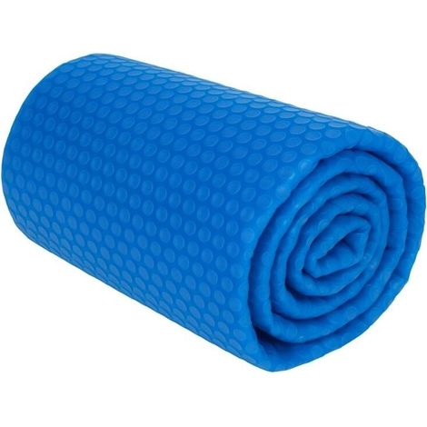 Bâche à bulles ronde pour piscine en polyéthylène 180 µm – Réduit l’évaporation, conserve la chaleur, protège contre les saletés – Diamètre 4,50 m – Couleur bleue