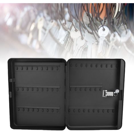 Boîte Clé Murale Organisateur - 108 Portes avec Câble Serrure Combinaison et Étiquettes Colorées pour Hôtels Entreprises (1/5)