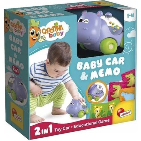 Lisciani Carotina baby Hippopotamus Car and memory game (1/2)
