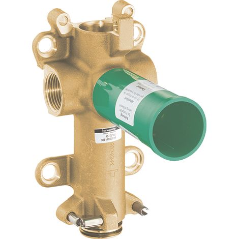 Cuerpo básico hansgrohe para válvula de cierre empotrada, (1/2)