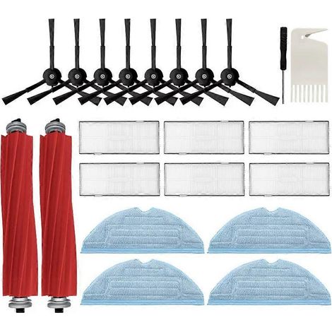 De remplacement Accessoires Kit pour Roborock S7 Series – avec S7 – S7+ S7 Plus – S7 Maxv – S7 Pro Aspirateur Cleaners (1/5)
