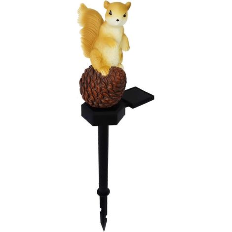 Lampe solaire fantôme d'Halloween à planter dans le jardin, lampe dragon, décoration d'Halloween extérieure, lampe solaire dorée pour jardin - lampe statue, éventail gothique médiéval (1/5)