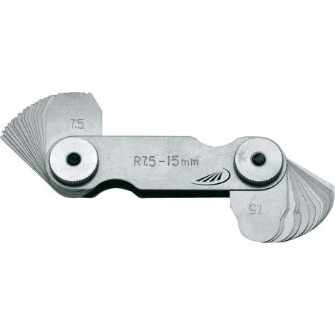 Helios Preisser Radienschablone 15 Blatt 15,5-25,0mm (1/3)