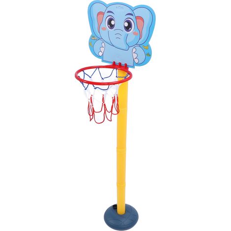 Panier de basket-ball pour tout-petits, hauteur réglable, jouet idéal pour la maison, la maternelle et les jeux d'intérieur et d'extérieur. (1/5)