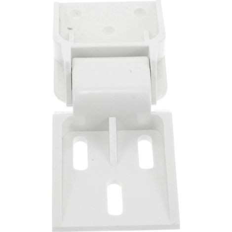 Charnières de porte de congélateur à fermeture automatique avec ressort, en plastique noir robuste, pour congélateur coffre et camping-car. (1/5)