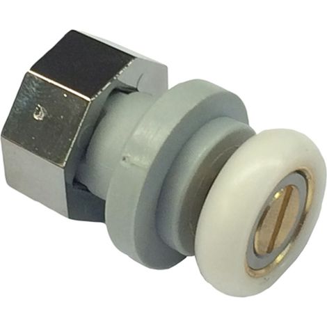 Ricambio ruota cuscinetto rotella con supporto LIVE grigio Megius A80015/R