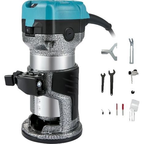 Défonceuse, Vitesse Réglable, Design Ergonomique, Base Fixe (1/2)