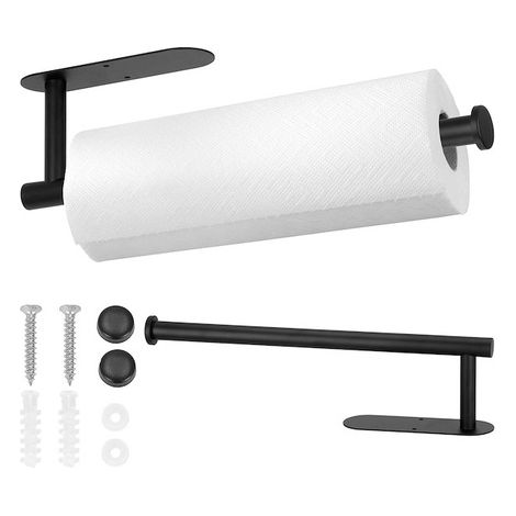 Küchenrollenhalter Rollenhalter für die Küche Monatge ohne Bohren  33,5 cm